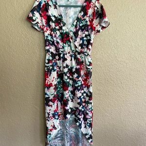 Devlin Faux Wrap Dress